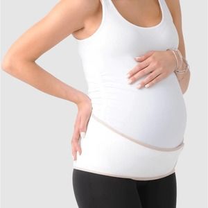 BELLY BANDIT Maternity Upsie Belly Bump Support Nude Small 12" Adjustability